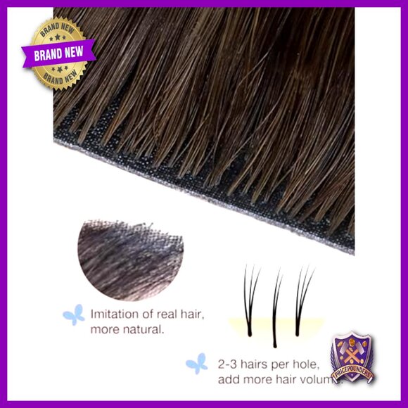 Virgin Human Hair Tape-In Extensions, 18 Inch, 50g, Invisible Edge main image 5